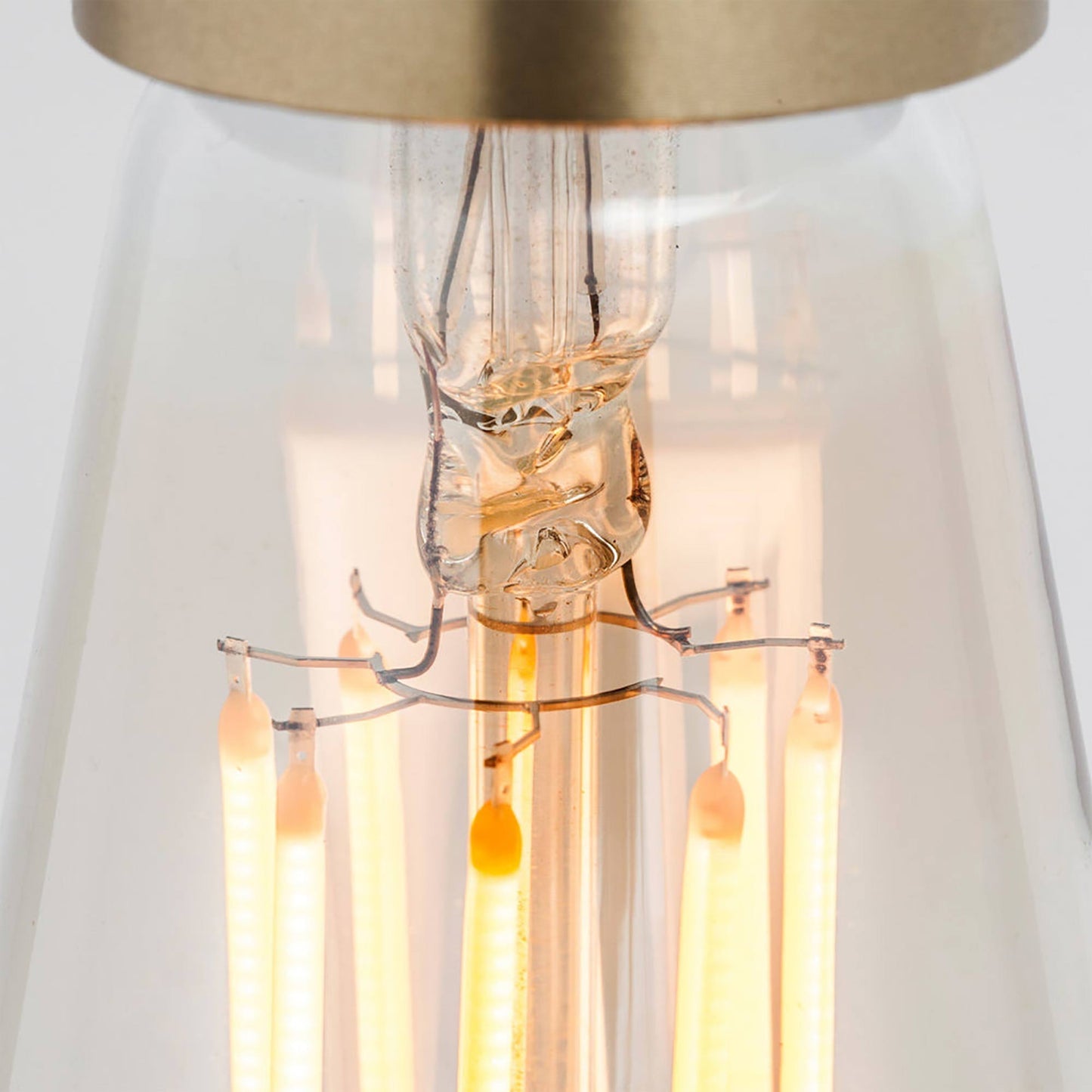 Squirrel Cage Medium Base ST20 Type LED Bulb in Detail.