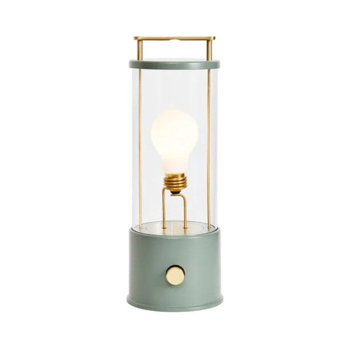The Muse LED Portable Table Lamp in Pleasure Garden Green.