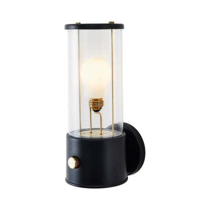 The Muse Wall Light in Hackles Black.