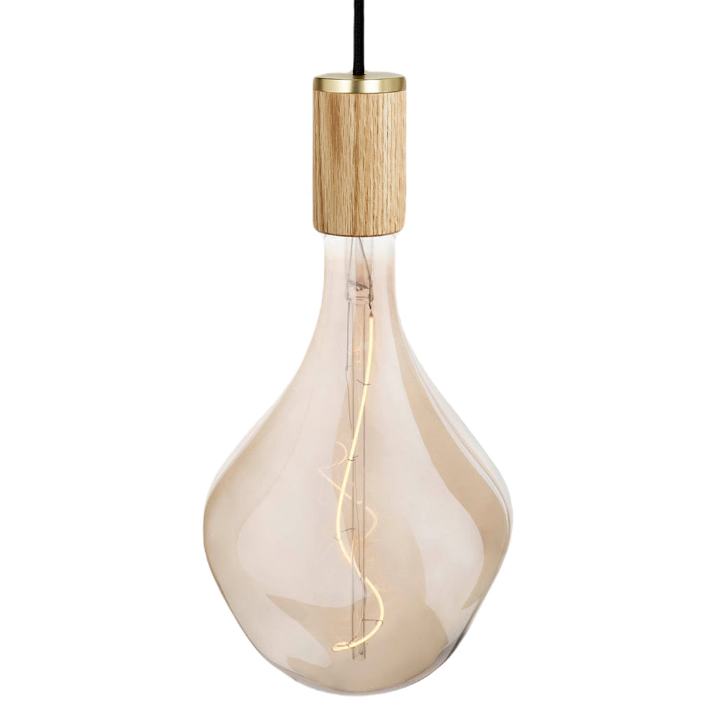 Voronoi II Pendant Light in Oak.