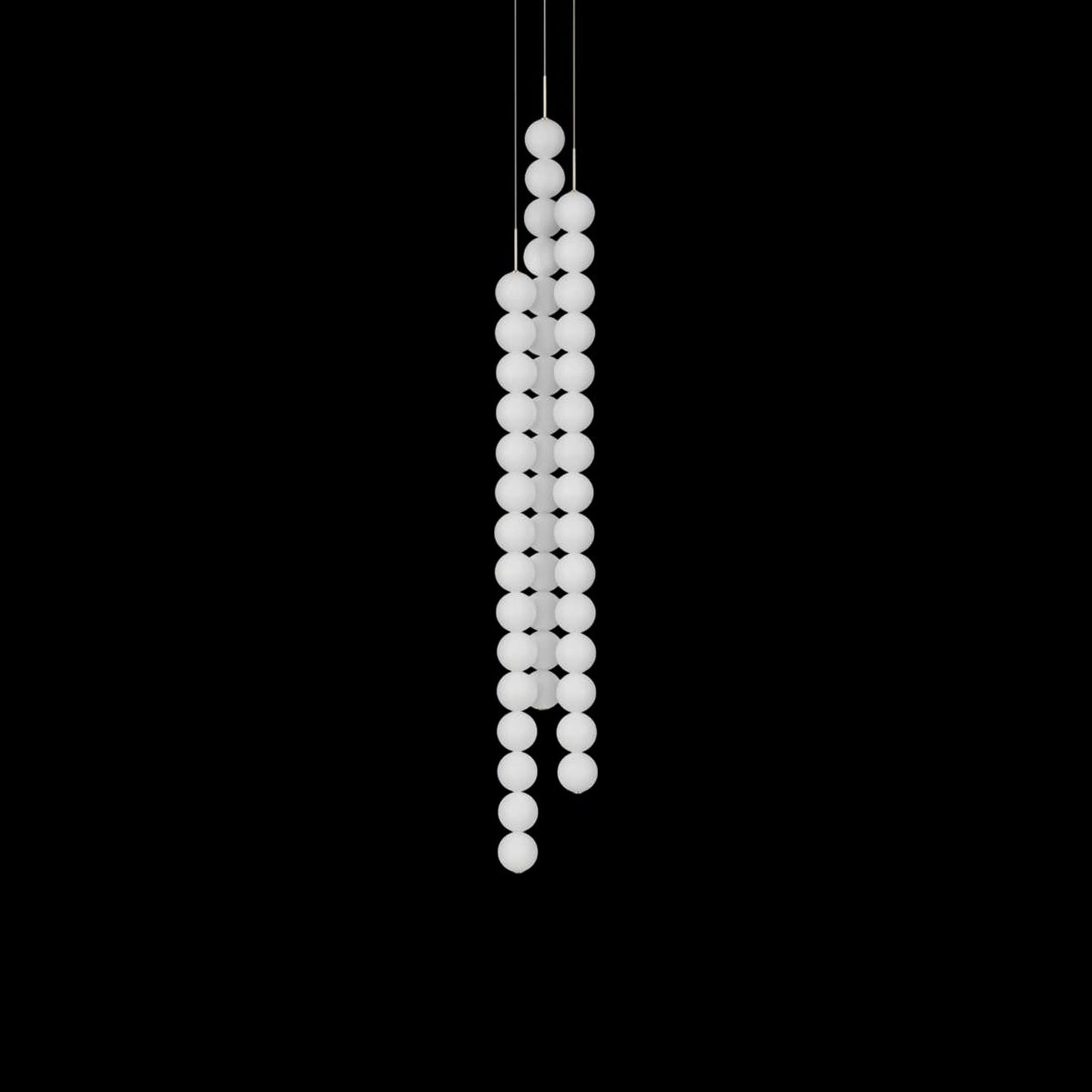 Abacus Round Multi Light LED Pendant Light.