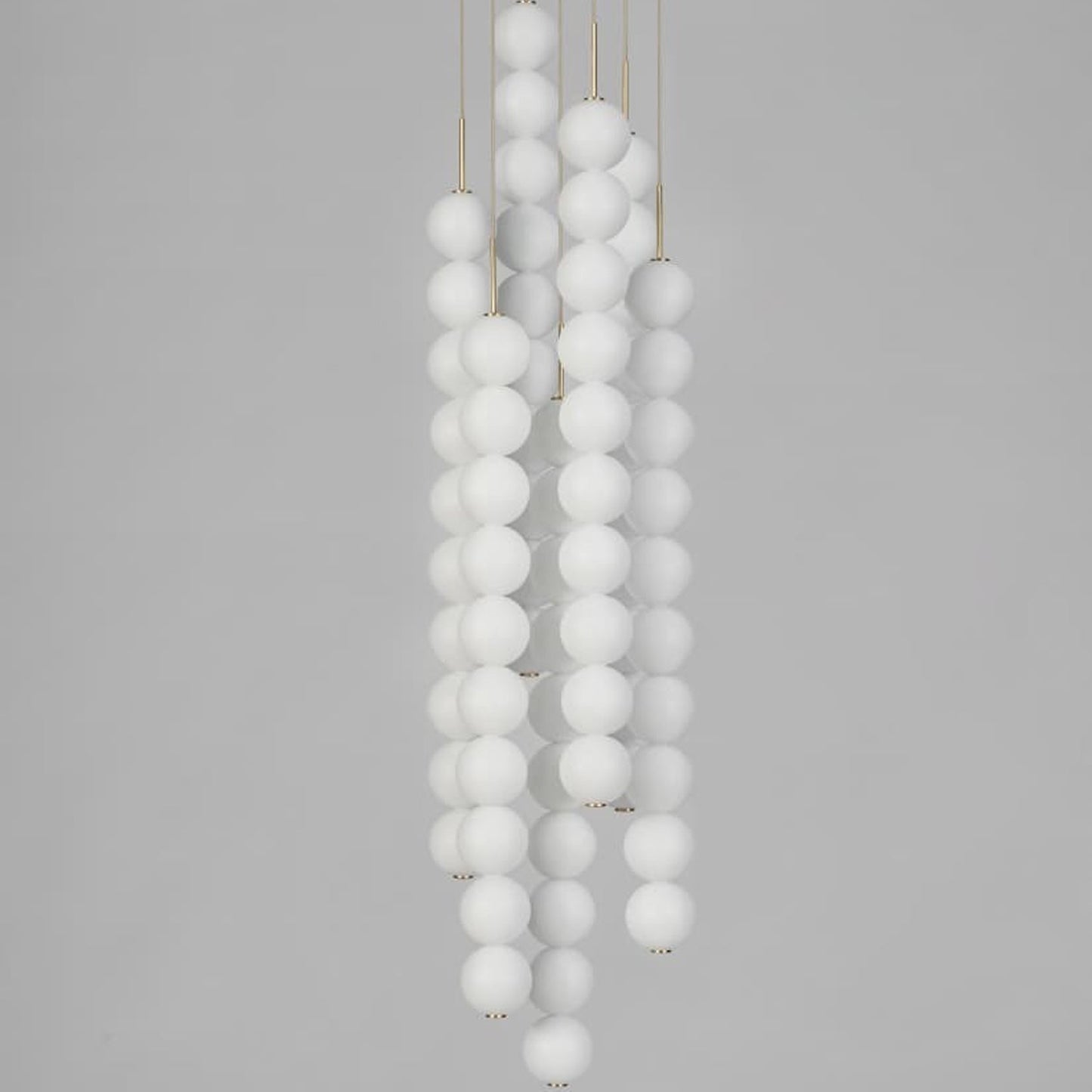Abacus Round Multi Light LED Pendant Light in Detail.