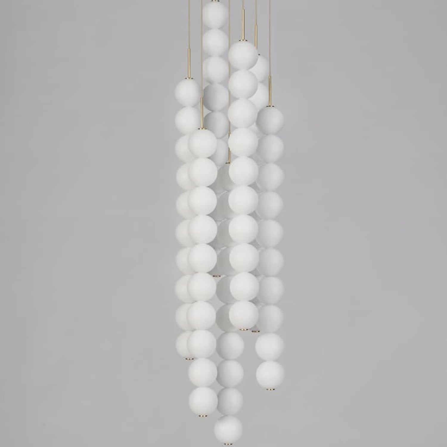Abacus Round Multi Light LED Pendant Light in Detail.
