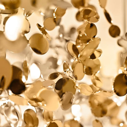Argent Flush Mount Ceiling Light in Detail.