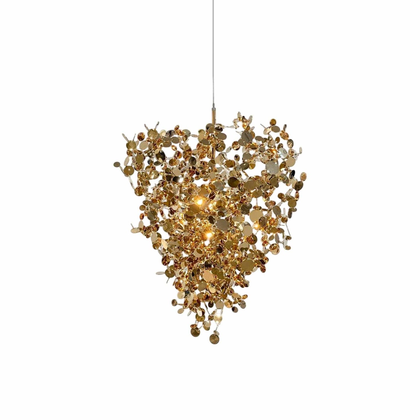 Argent LED Chandelier in Gold (Small).