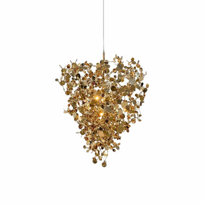 Argent LED Chandelier in Gold (Small).