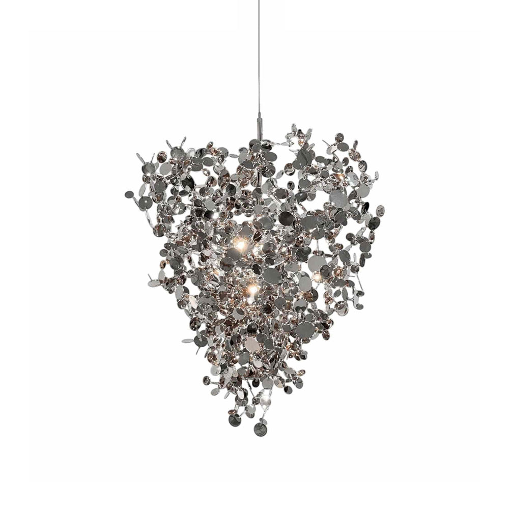 Argent LED Chandelier in Stainless Steel (Small).