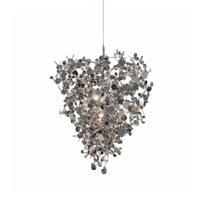 Argent LED Chandelier in Stainless Steel (Small).