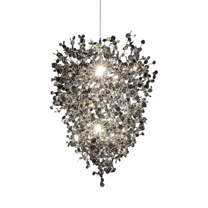Argent LED Chandelier in Stainless Steel (Medium).
