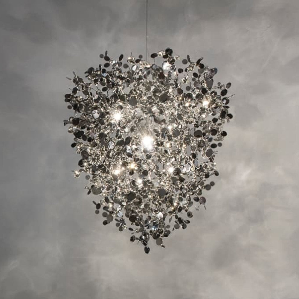 Argent LED Chandelier in Detail.