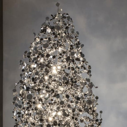 Argent LED Chandelier in Detail.