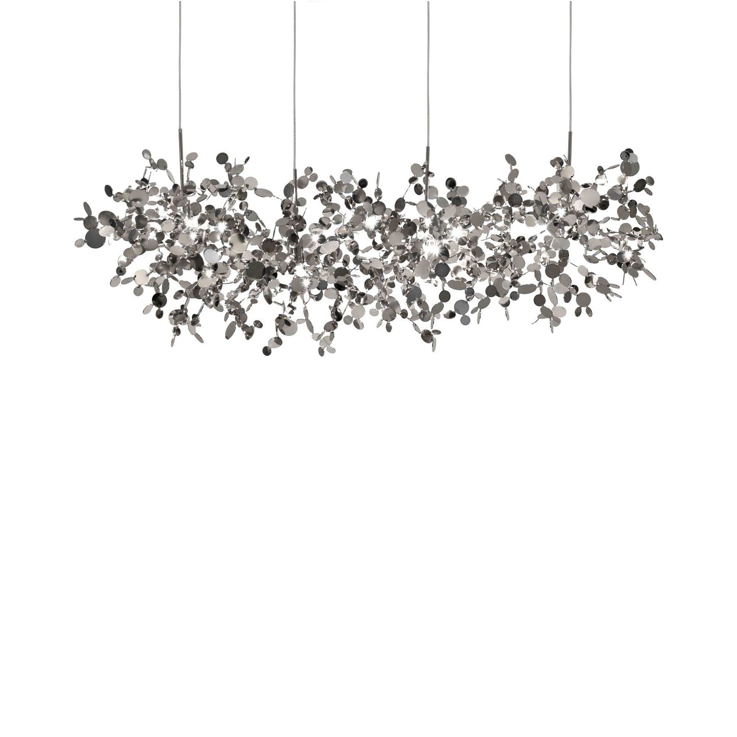 Argent Linear Multi Light Pendant Light.