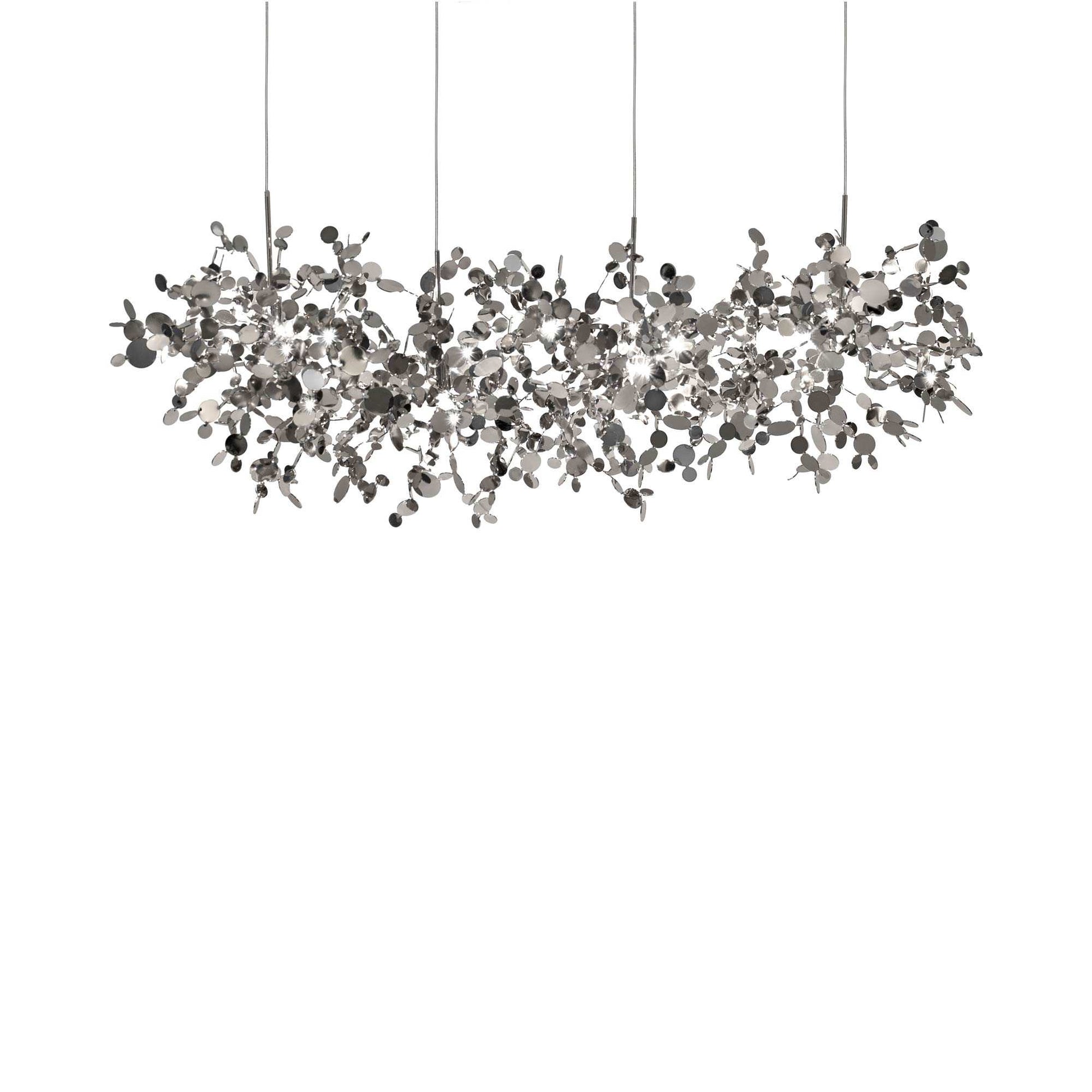 Argent Linear Multi Light Pendant Light.