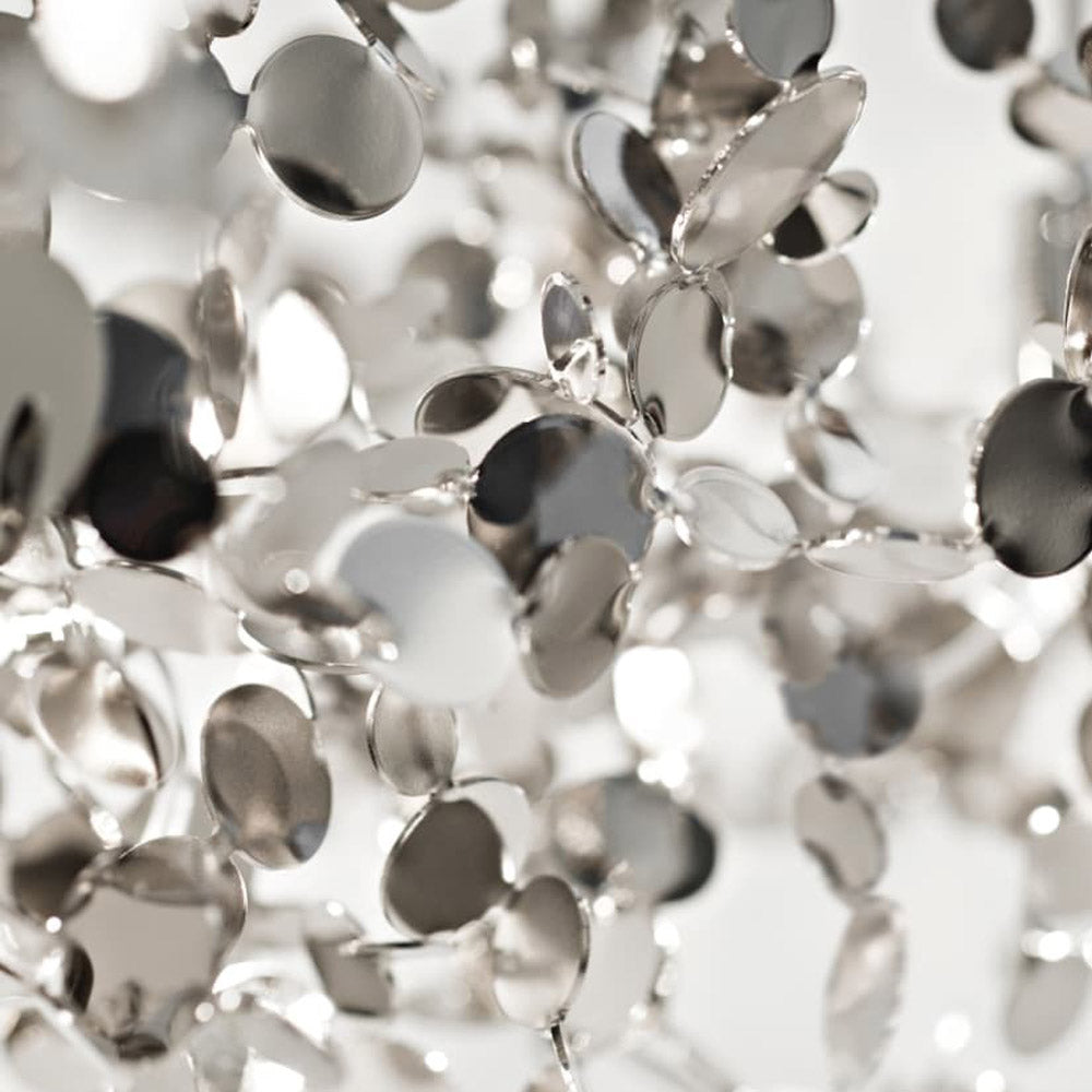 Argent Linear Multi Light Pendant Light in Detail.