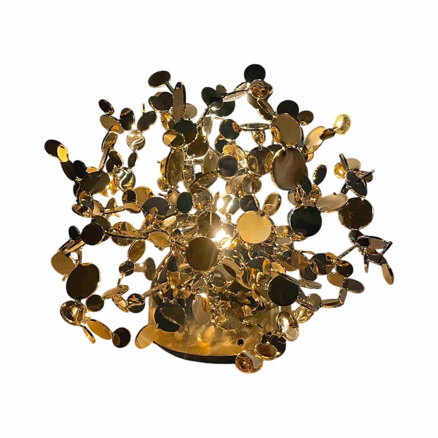 Argent Mon Bijou LED Rechargeable Table Lamp in Gold.