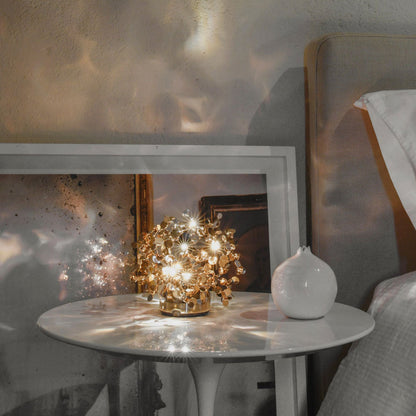 Argent Mon Bijou LED Rechargeable Table Lamp in bedroom.