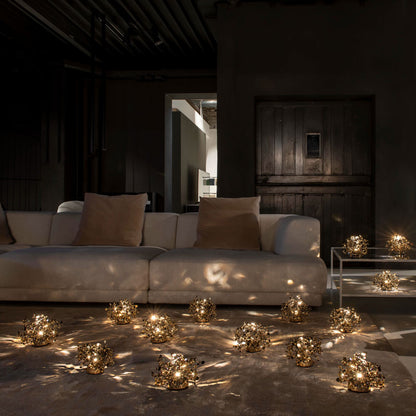 Argent Mon Bijou LED Rechargeable Table Lamp in living room.