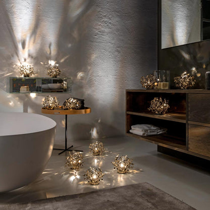 Argent Mon Bijou LED Rechargeable Table Lamp in bathroom.