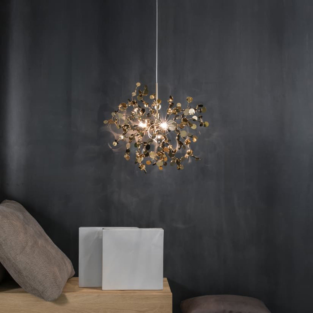 Argent Pendant Light in living room.
