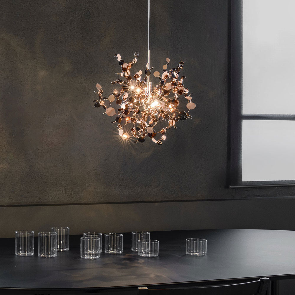 Argent Pendant Light in dining room.