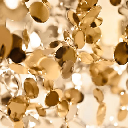 Argent Round Multi Light Pendant Light in Detail.