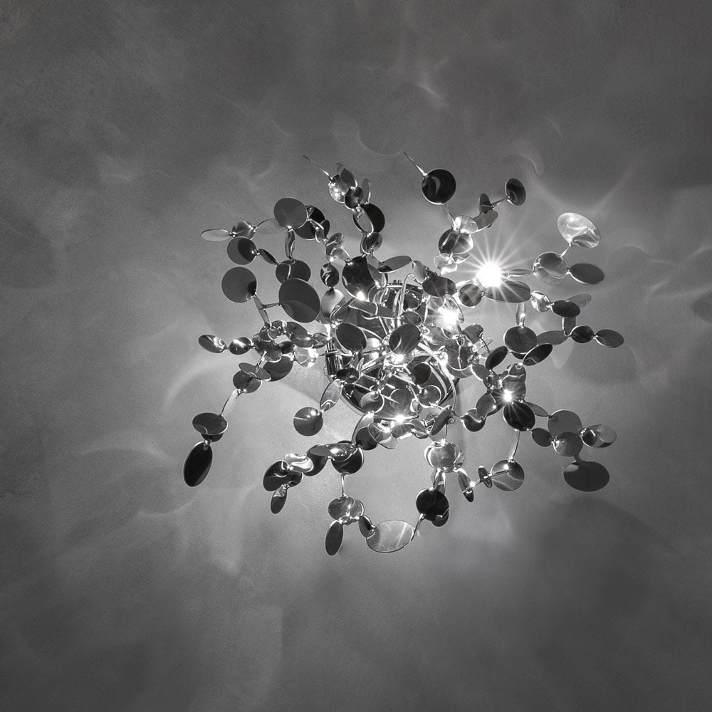 Argent Wall Light in Stainless Steel.