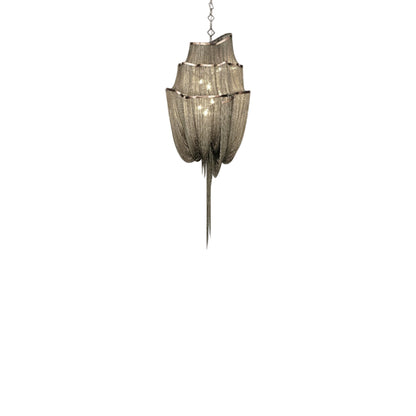 Atlantis Three-Tier Chandelier in Brushed Bronze Plated (Small).