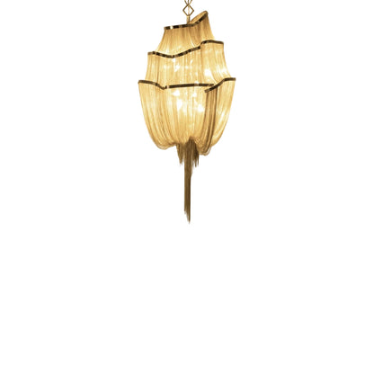 Atlantis Three-Tier Chandelier in Gold Plated (Small).