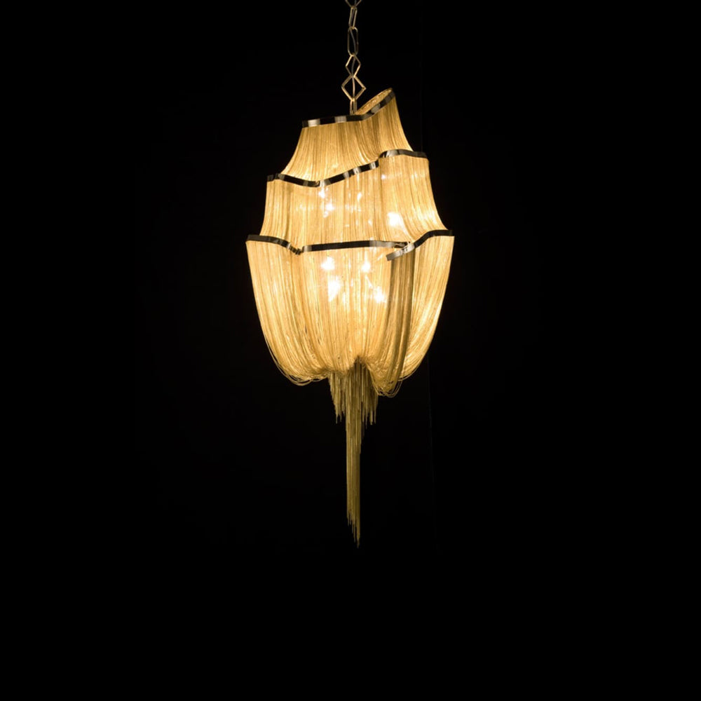 Atlantis Three-Tier Chandelier in Detail.