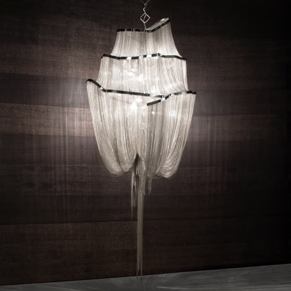 Atlantis Three-Tier Chandelier in Detail.