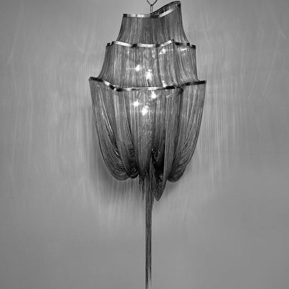 Atlantis Three-Tier Chandelier in Detail.