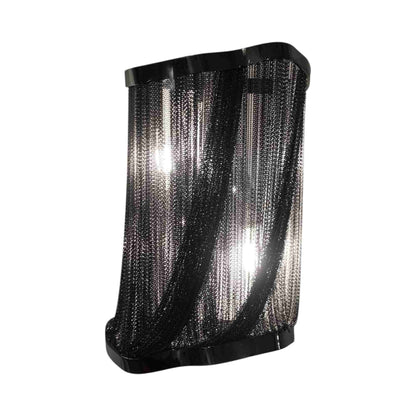 Atlantis Wall Light in Black Nickel Plated (Small).