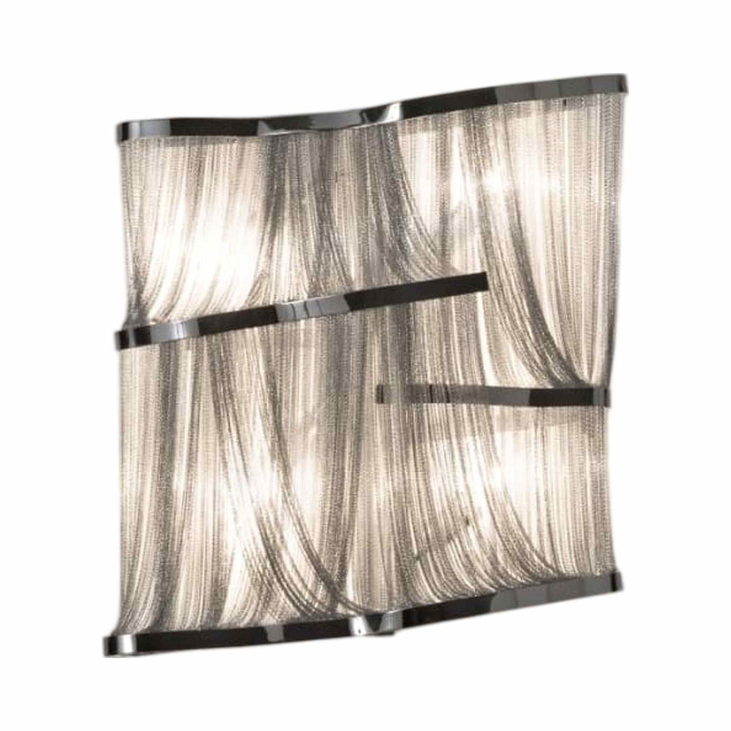 Atlantis Wall Light in Nickel Plated (Large).