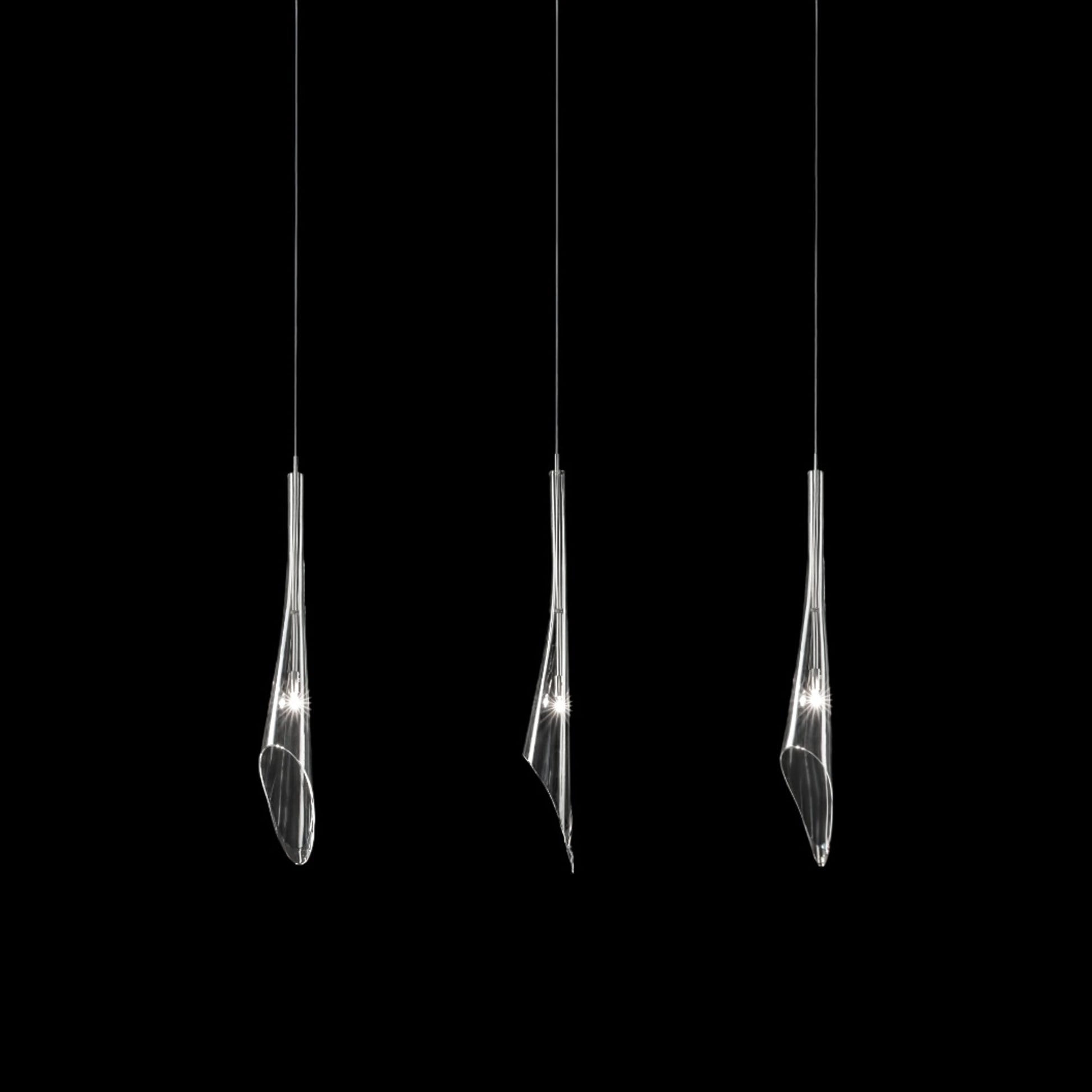 Calle Linear Pendant Light (3-Light).