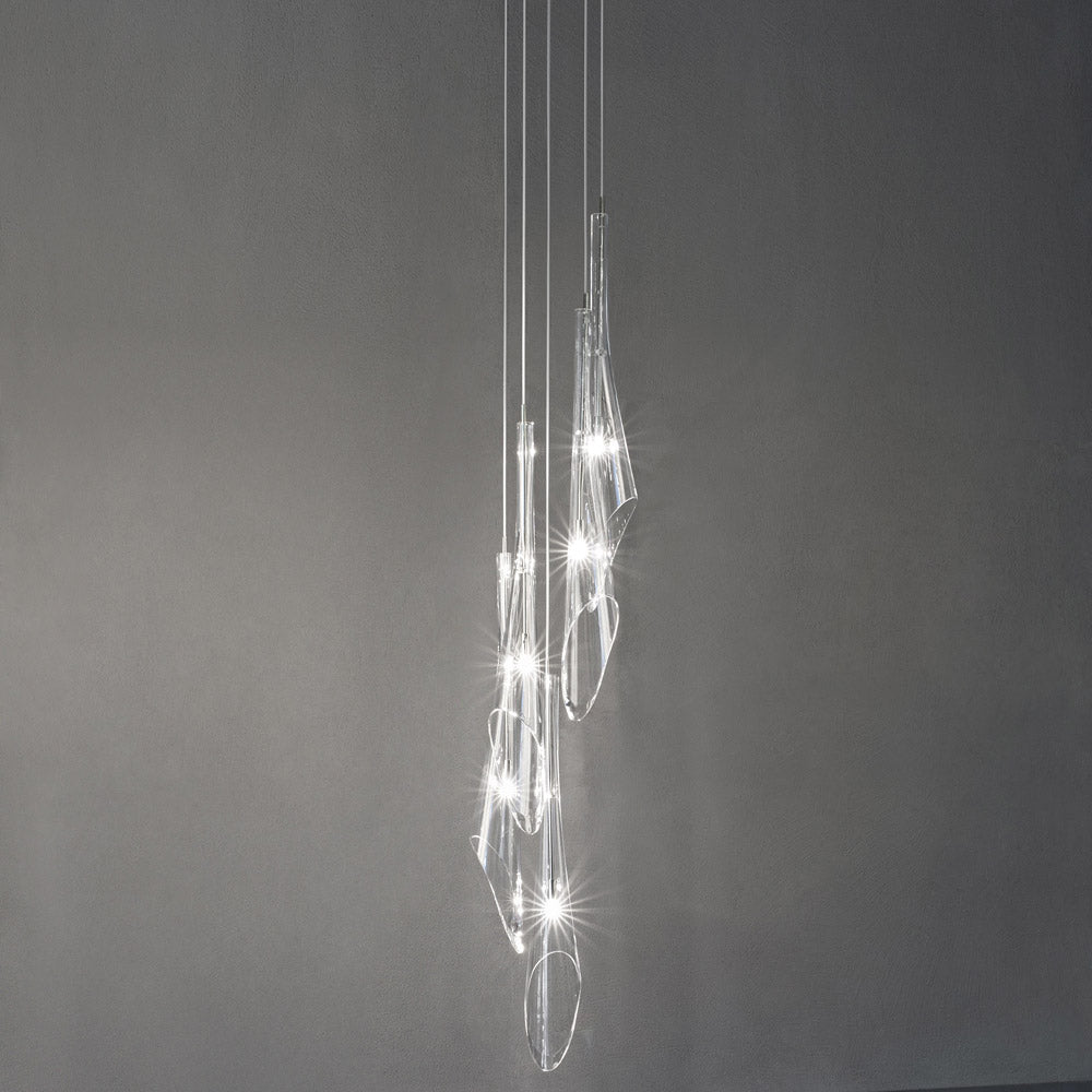 Calle Round Pendant Light in Detail.