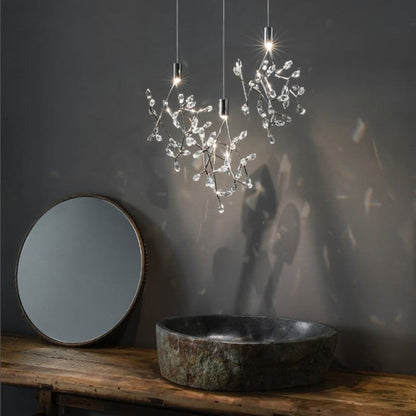 Core LED Pendant Light in bathroom.