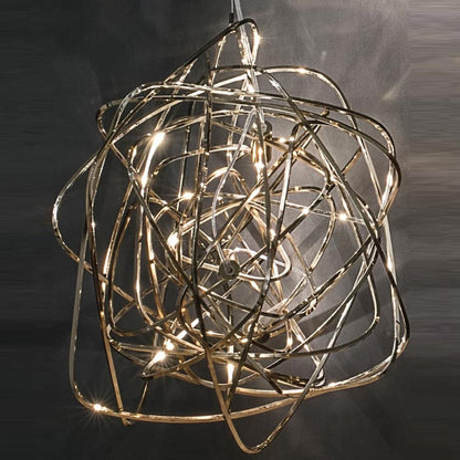 Doodle Chandelier in Gold Plated.