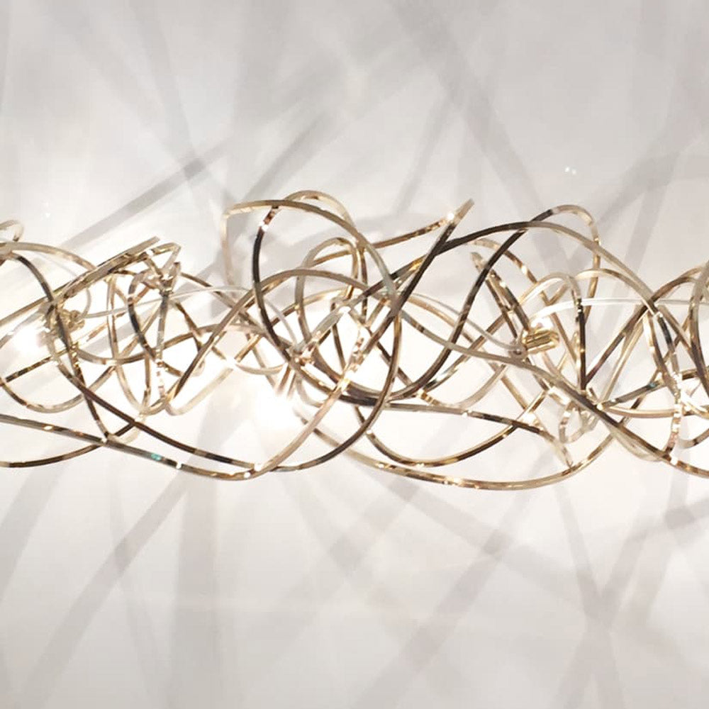 Doodle Linear Chandelier in Detail.