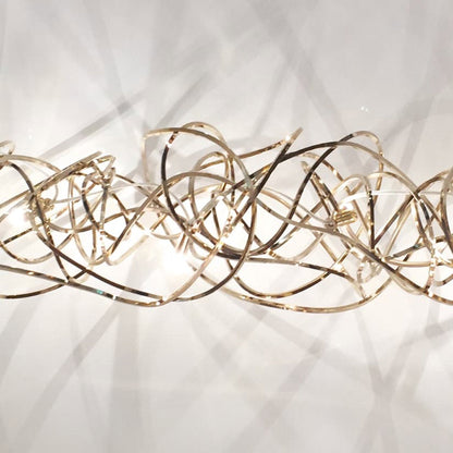 Doodle Linear Chandelier in Detail.