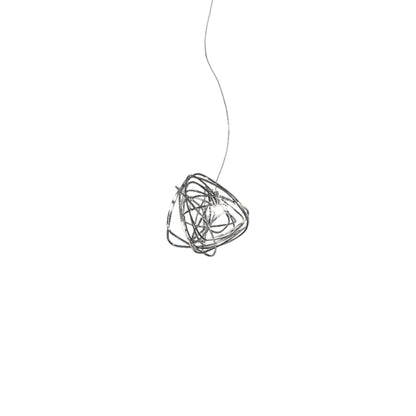 Doodle Pendant Light in Nickel Plated.