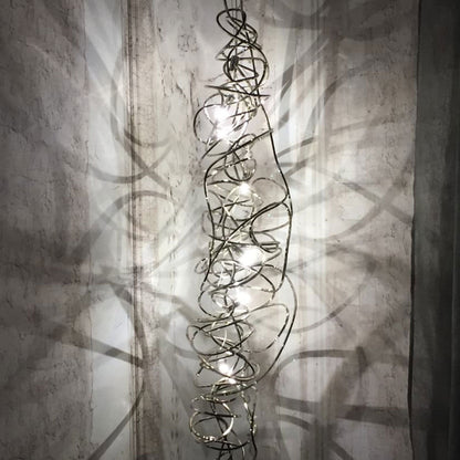 Doodle Vertical Chandelier in Detail.