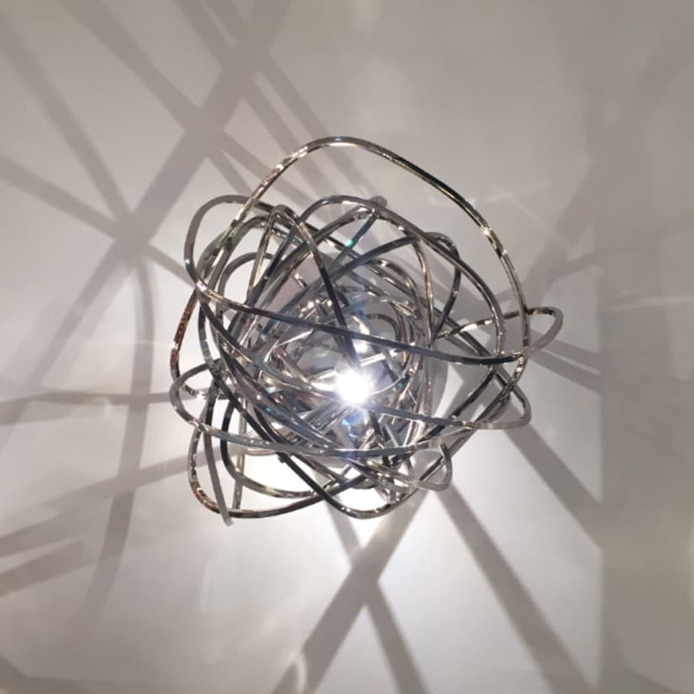 Doodle Wall Light in Nickel Plated.