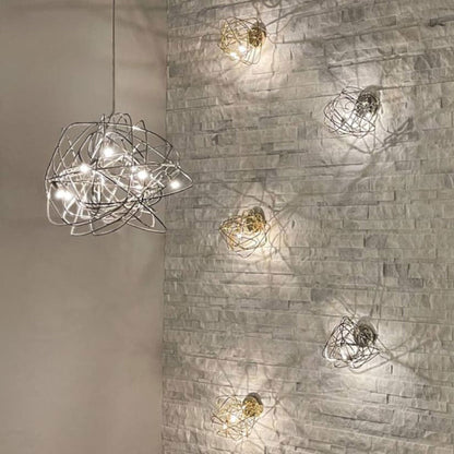 Doodle Wall Light in Detail.