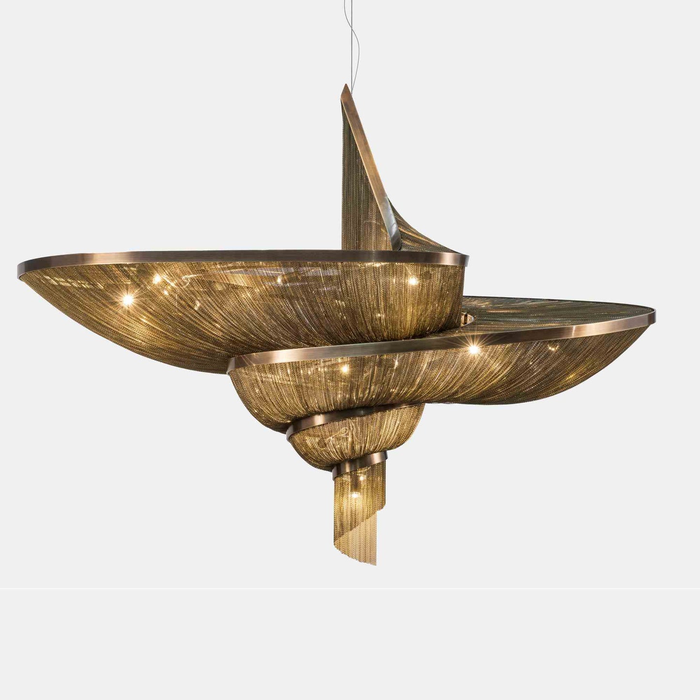 Epoque LED Chandelier in Detail.