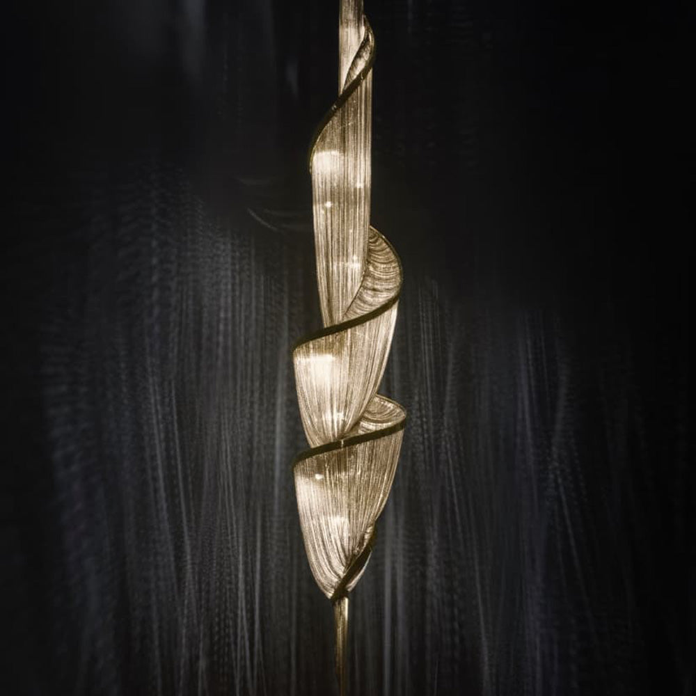 Epoque Vertical LED Chandelier in Detail.
