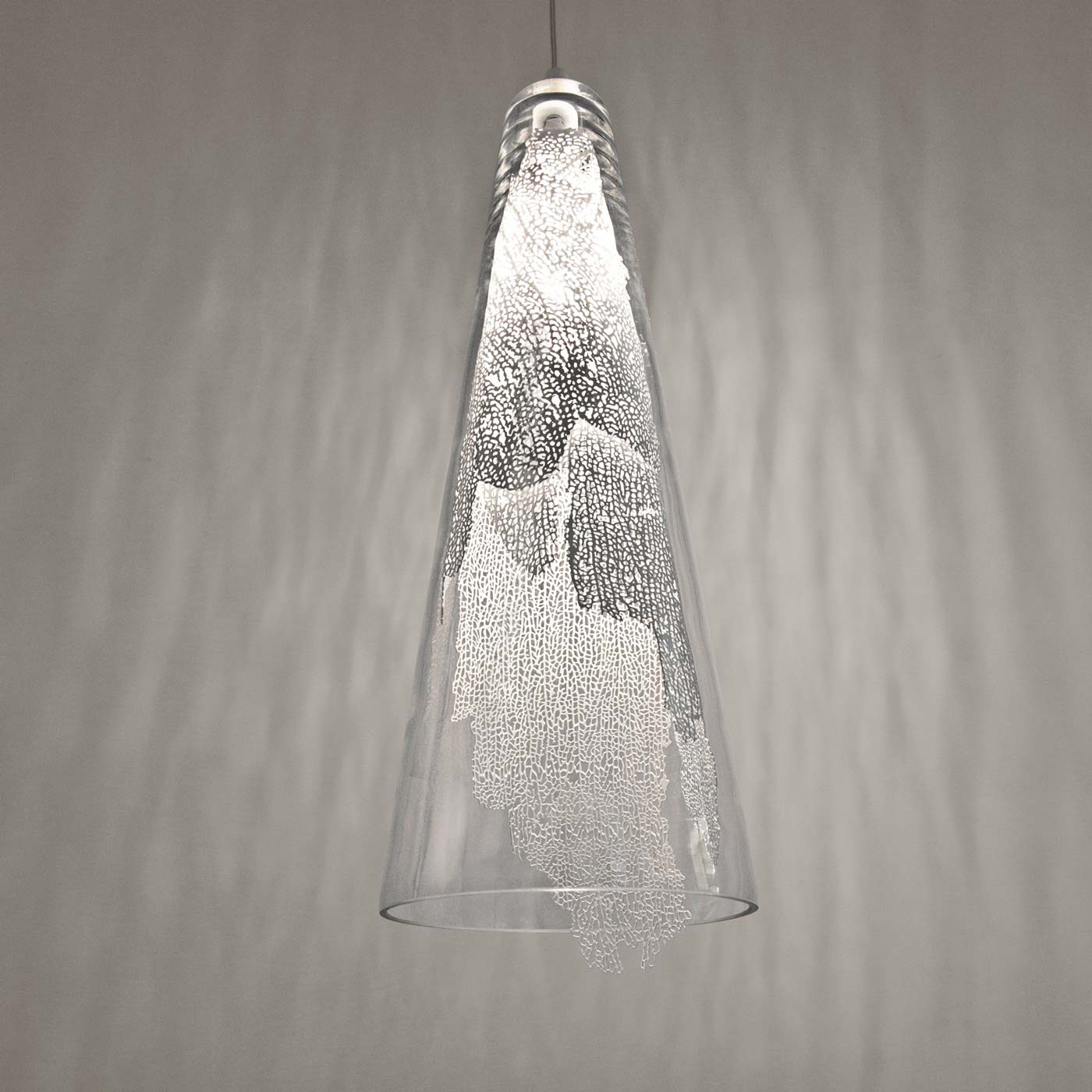 Frame Cone Pendant Light in Detail.