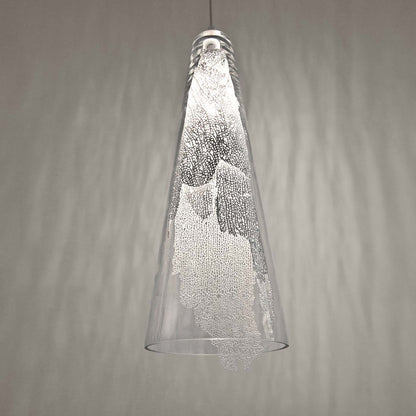 Frame Cone Pendant Light in Detail.