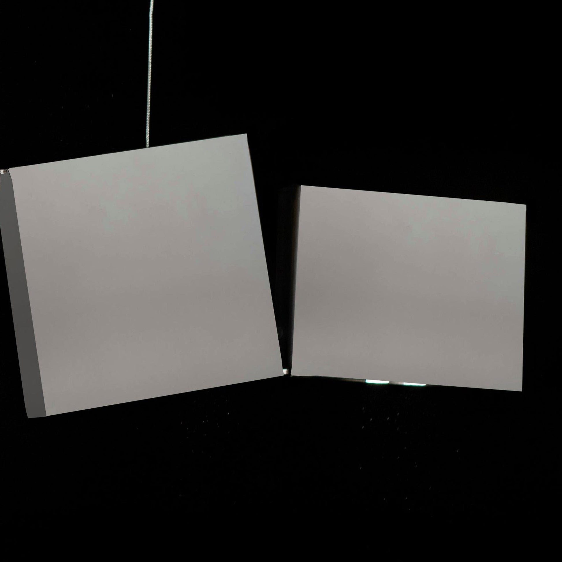 Gaia Double Linear LED Chandelier in Detail.