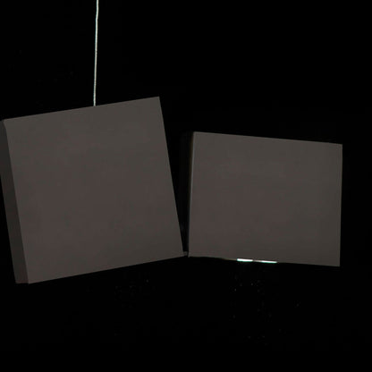 Gaia Double Linear LED Chandelier in Detail.