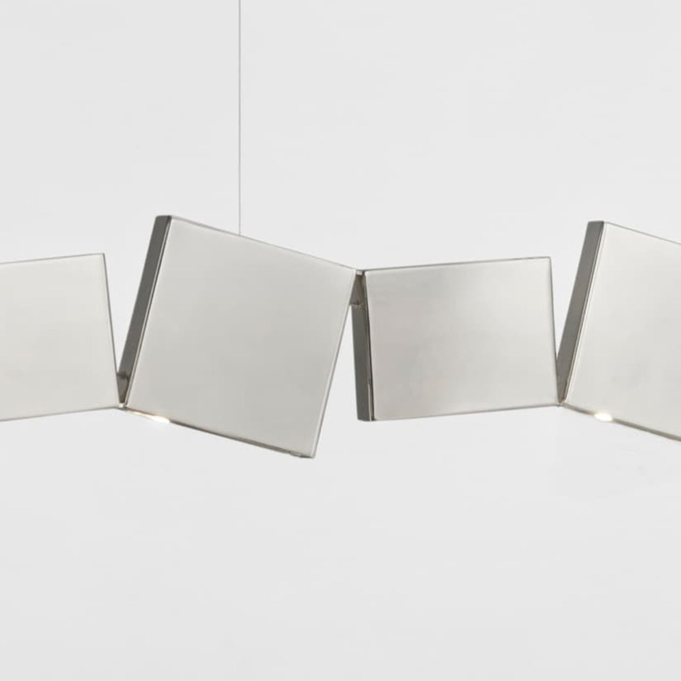 Gaia Linear LED Chandelier in Detail.